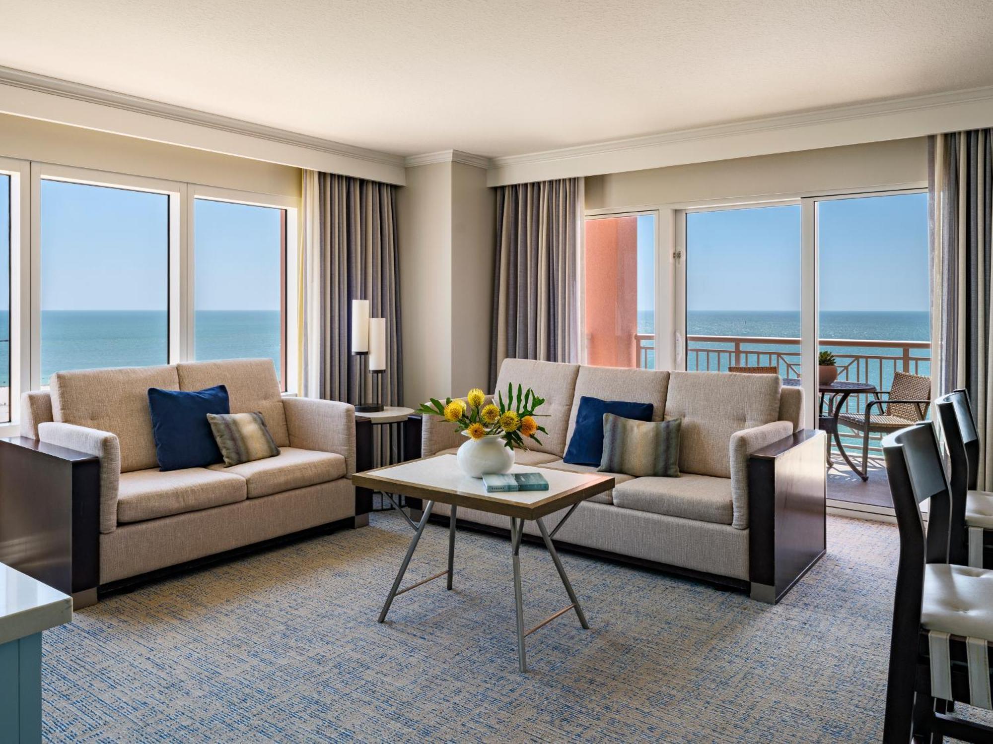 Two-Bedroom Suite with Kitchen and Ocean View