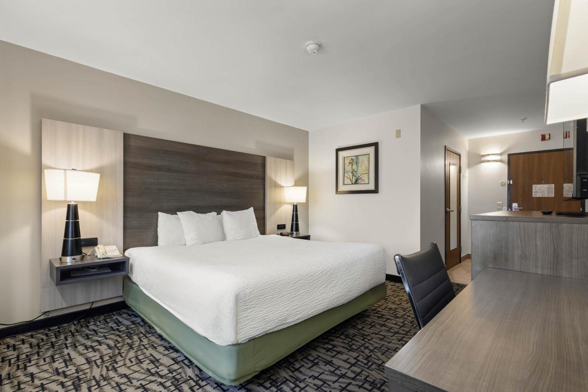 King Room with Roll-in Shower - Disability Access/Non-Smoking