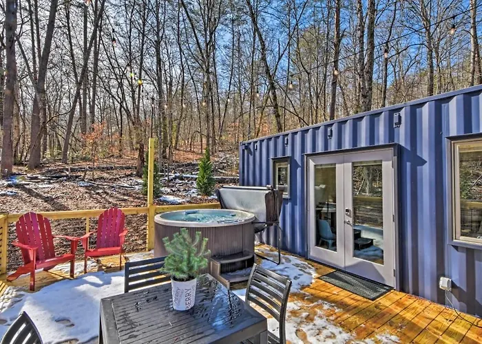 The Container At Camp Toccoa Hotel Blue Ridge